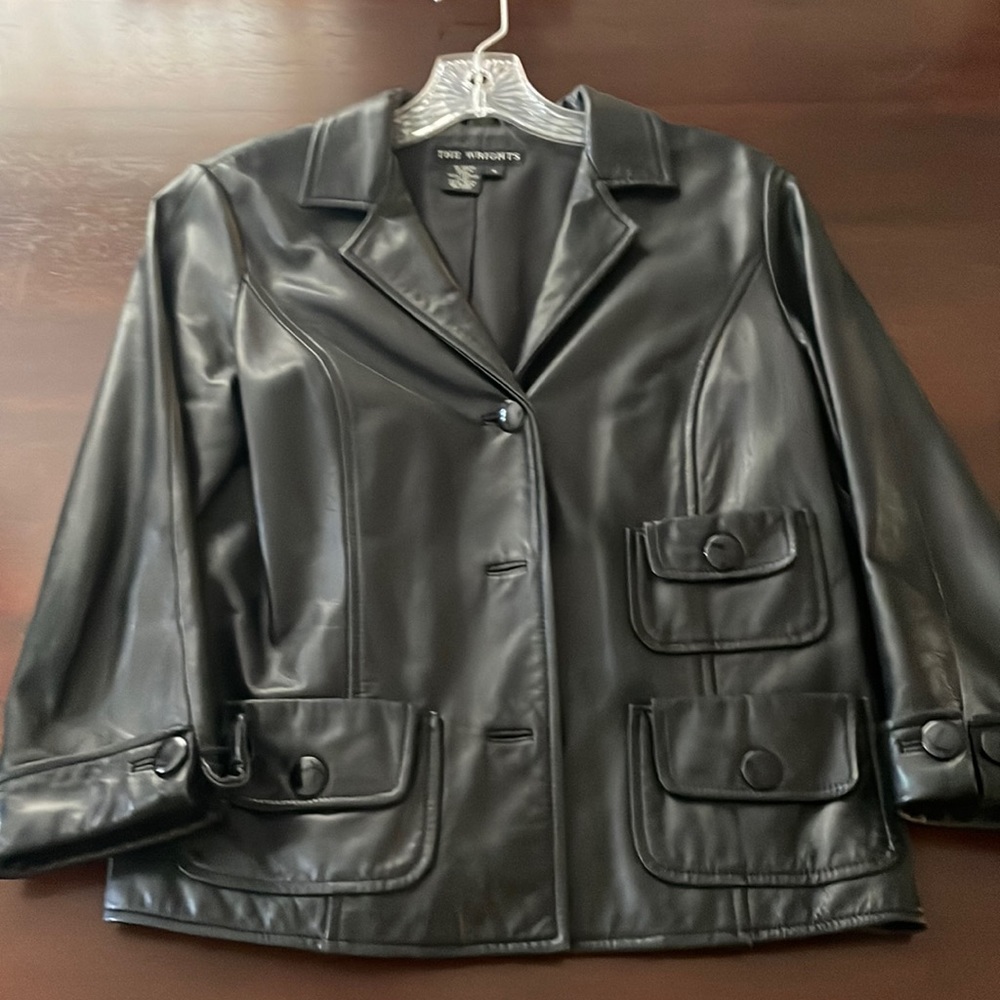 The Wrights Leather Jacket